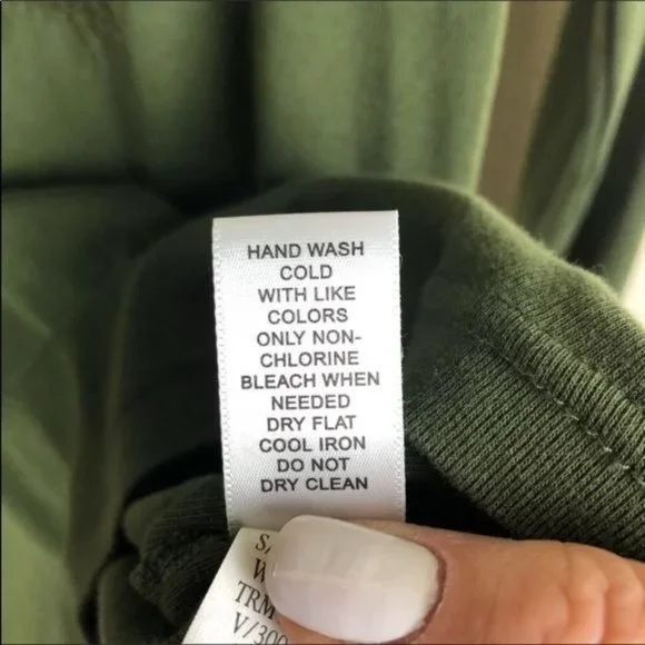 Banana Republic long sleeved Olive green ruffle bodice top Medium - Picture 6 of 6